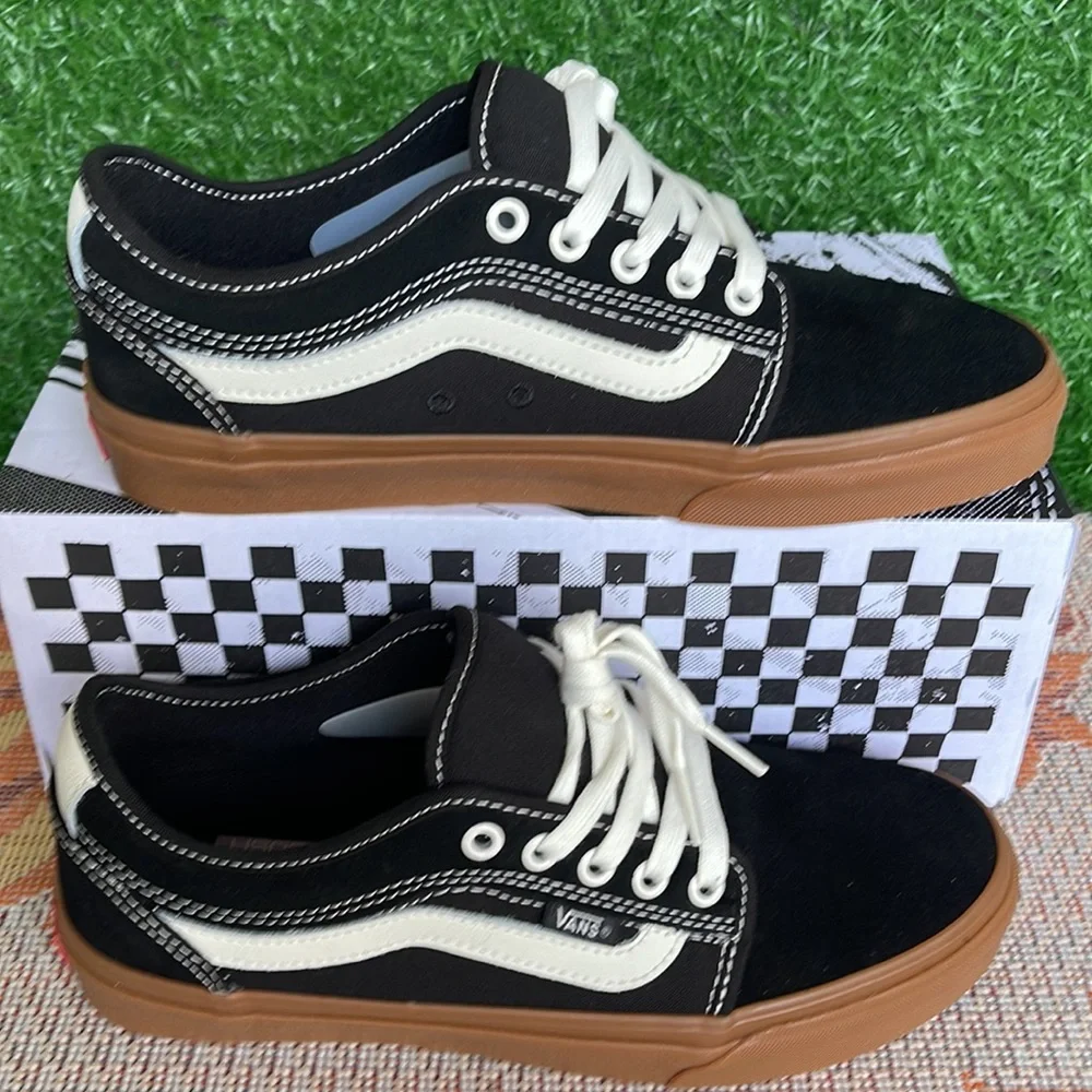 Vans Men’s Chukka Low Sid Black/Gum VN0A5KQZB9M Skate Sneakers